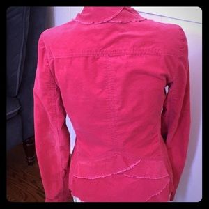 Tom Nguyen Micro Corduroy Blazer with Layer Trim 6